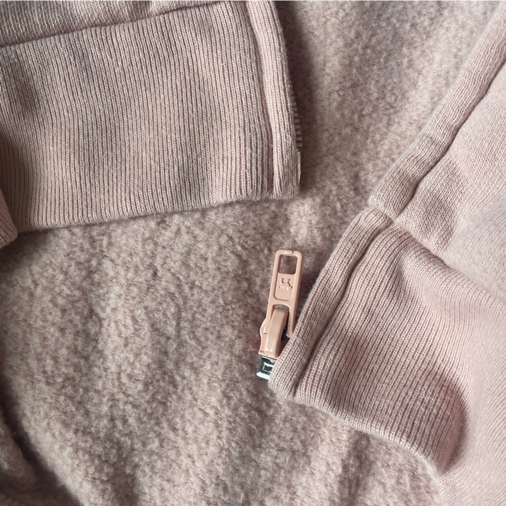 Pink Zip-Up With Lettering - Picture 3 of 7